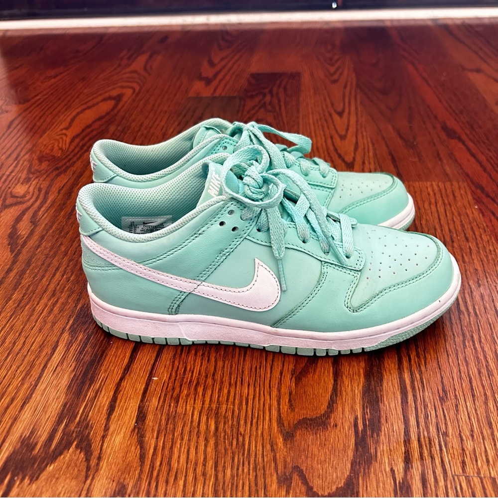 Nike Dunk Low Emerald Rise/White, DH9765-302, US Y6 (W8)